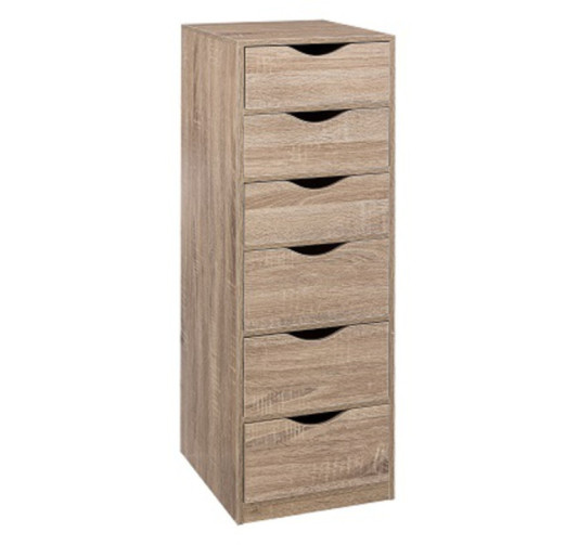 CAISSON BUREAU 6 TIROIRS