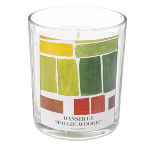 BOUGIE PARFUMEE POT EN VERRE