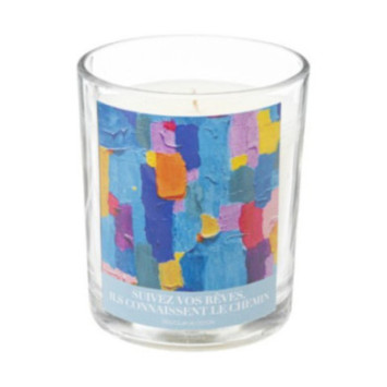 BOUGIE PARFUMEE POT EN VERRE