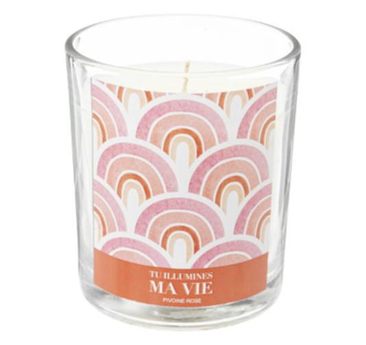 BOUGIE PARFUMEE POT EN VERRE