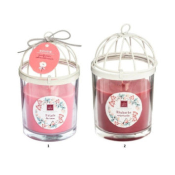 BOUGIE PARFUMEE POT EN VERRE