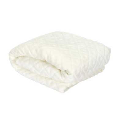 PLAID EMBOSSE BEIGE 140X200CM