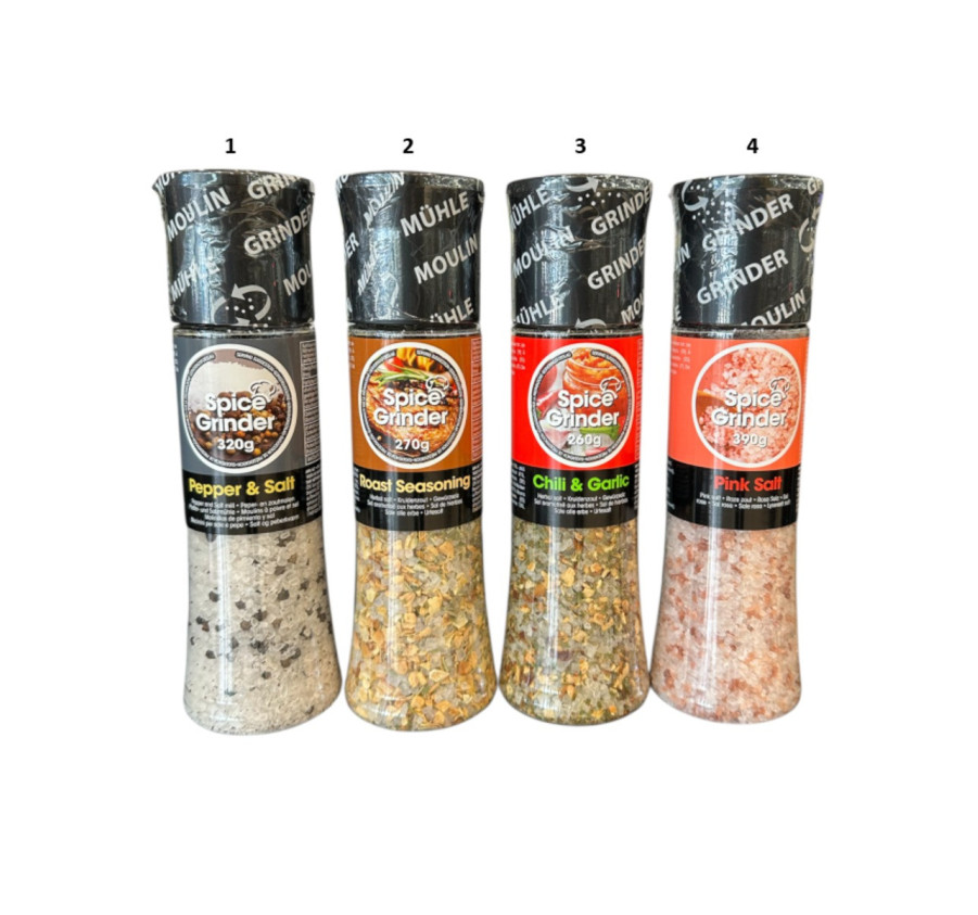 MOULIN A EPICES GARNI 270G