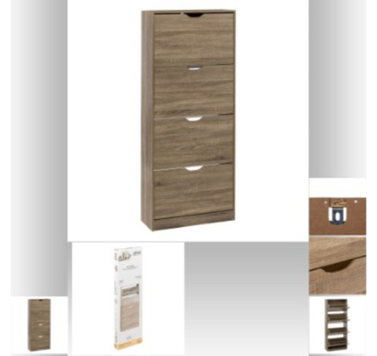 MEUBLE A CHAUSSURES 4 TIROIRS