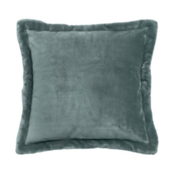 COUSSIN EN FLANELLE BLEU