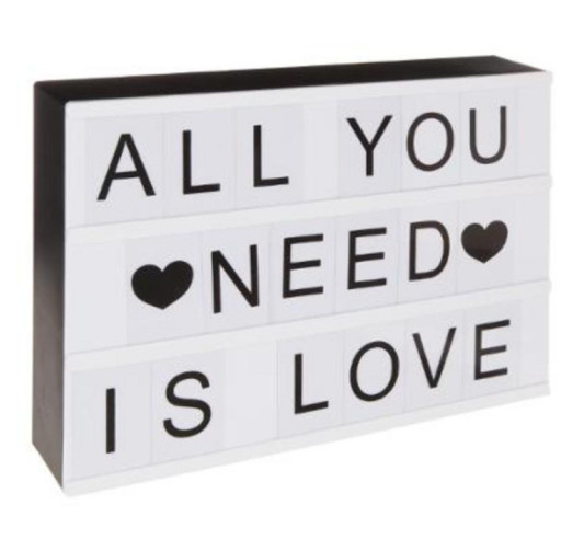 BOITE LUMINEUSE A VARIATION DE