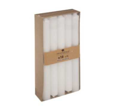 LOT DE 10 BOUGIES BATONS