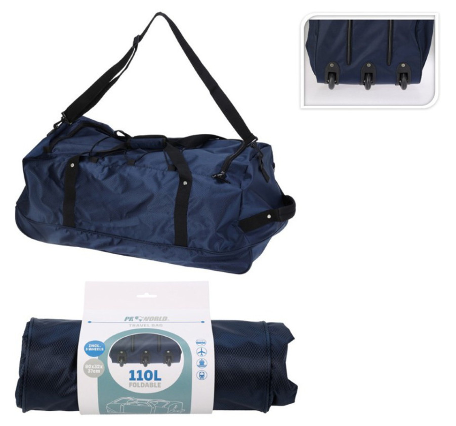 SAC DE VOYAGE PLIABLE 110L