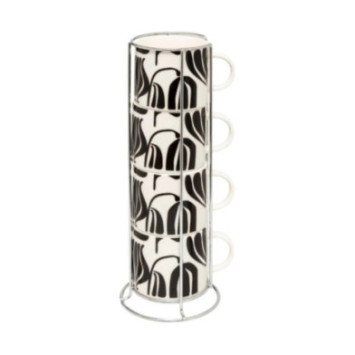 RACK 4 MUGS S TWIS 23CL