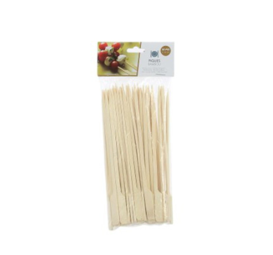 SET DE 10 PIQUES EN BAMBOU