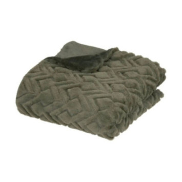 PLAID MARA FAUSSE FOURRURE