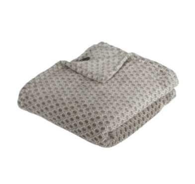 PLAID OTTO EN FLANELLE GRIS