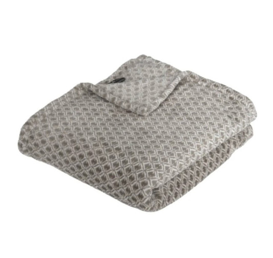 PLAID OTTO EN FLANELLE GRIS