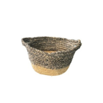 PANIER OVAL EN FIBRE VEGETALE