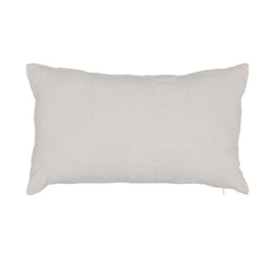 COUSSIN DELOR BLANC 30X50CM