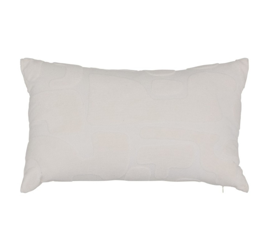 COUSSIN DELOR BLANC 30X50CM