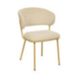 FAUTEUIL DINER ALBA BEIGE