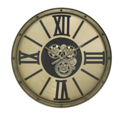 HORLOGE PARKER ARGENT D80CM