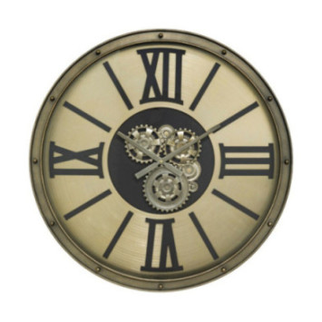 HORLOGE PARKER ARGENT D80CM