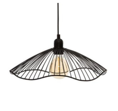 SUSPENSION METAL FIL NOIR