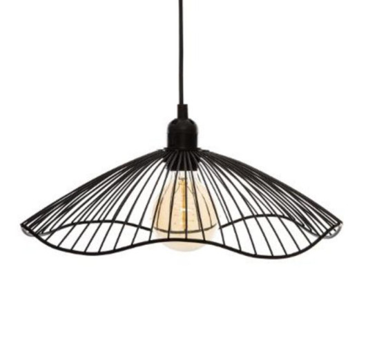 SUSPENSION METAL FIL NOIR