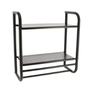 ETAGERE MURALE METAL NOIR
