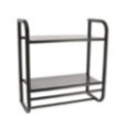 ETAGERE MURALE METAL NOIR