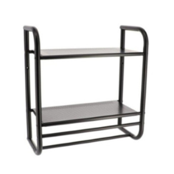 ETAGERE MURALE METAL NOIR