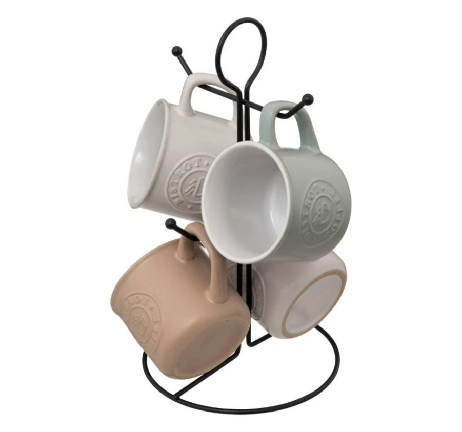 RACK DE 4 MUGS LEO 14CL
