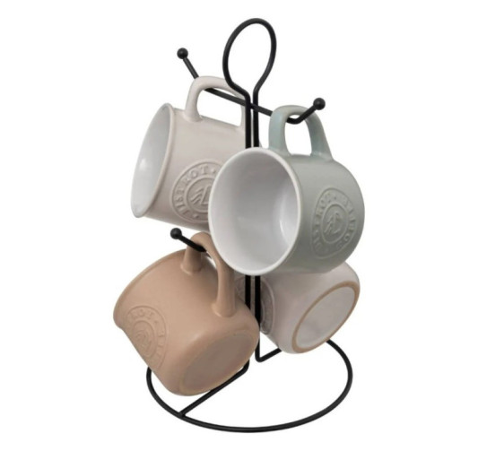 RACK DE 4 MUGS LEO 14CL