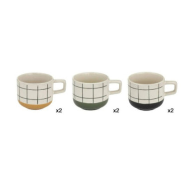 COFFRET 6 MUGS FAMILY CORNER