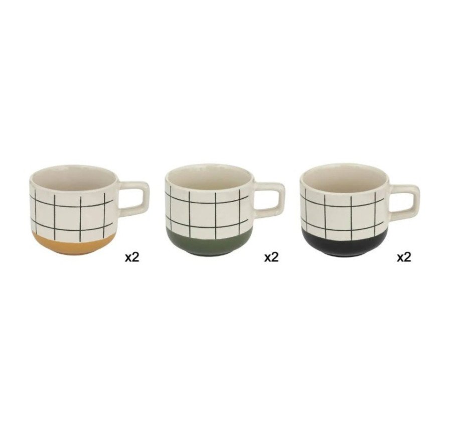 COFFRET 6 MUGS FAMILY CORNER