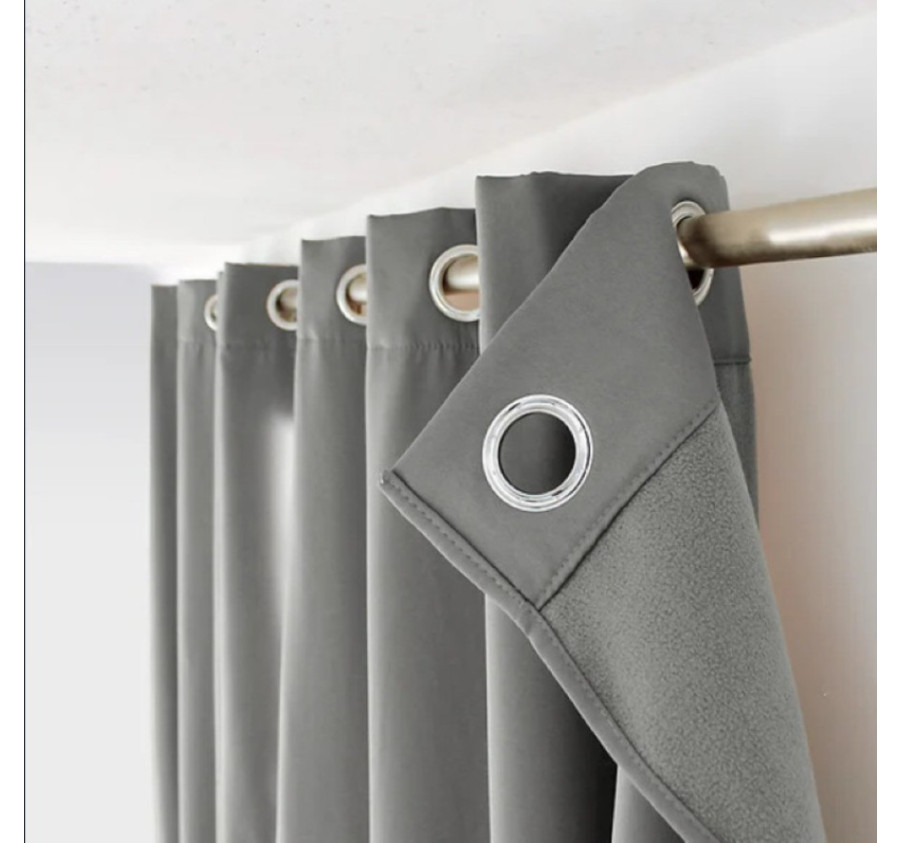 RIDEAU GRIS 135X180CM