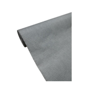 NAPPE EN PAPIER GAUFREE GRIS