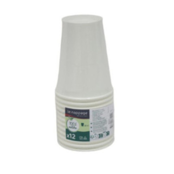 SET DE 12 GOBELETS EN CARTON