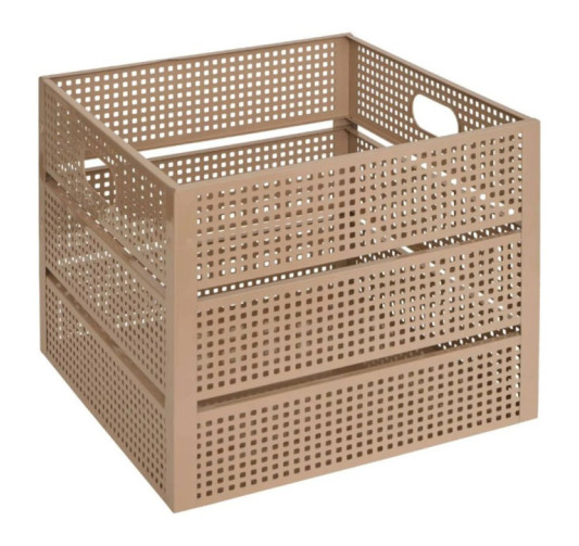 CAGETTE EN METAL CREME