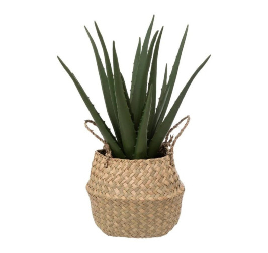 ALOE VERA ARTIFICIEL DANS POT