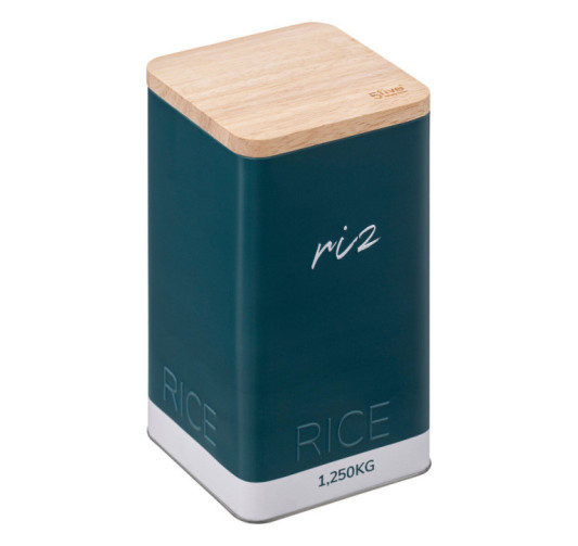 BOITE RIZ COLOR EN METAL AVEC