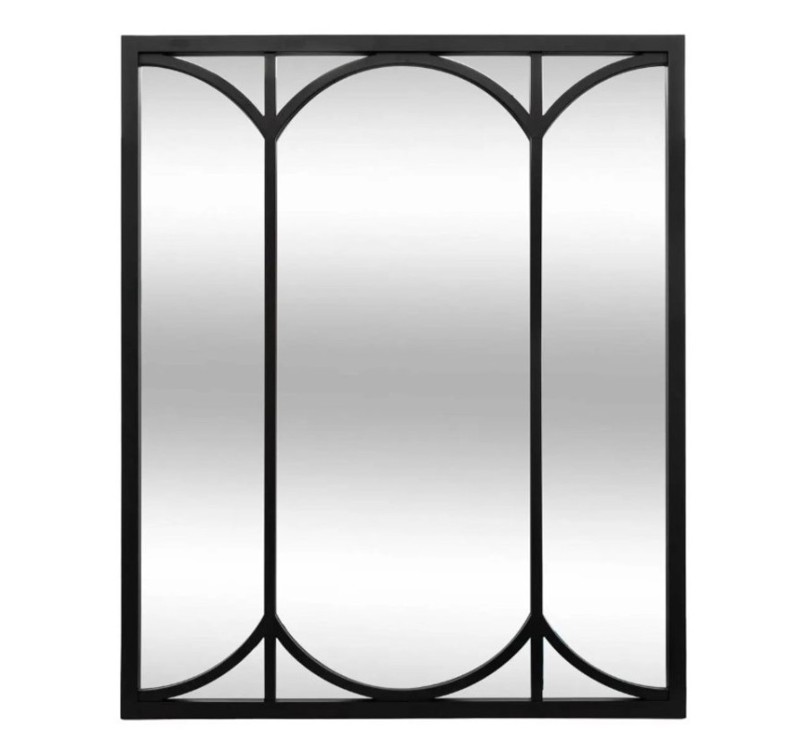 MIROIR VERRIERE FIONA NOIR