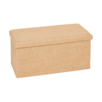 POUF DE RANGEMENT EN TOILE