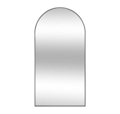 MIROIR ARCHE EN METAL NOIR