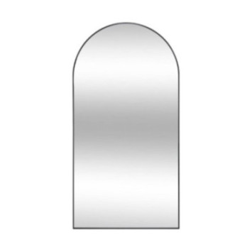 MIROIR ARCHE EN METAL NOIR