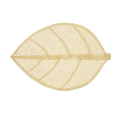 SET DE TABLE FEUILLE BEIGE