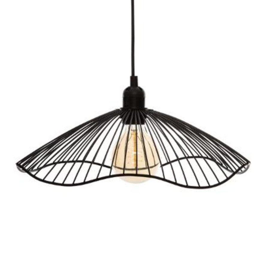 SUSPENSION METAL FIL NOIR