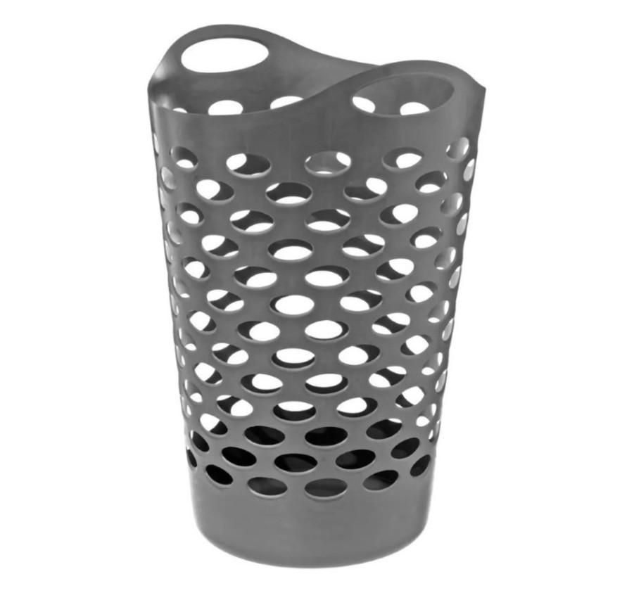 CORBEILLE LINGE 60L GRIS