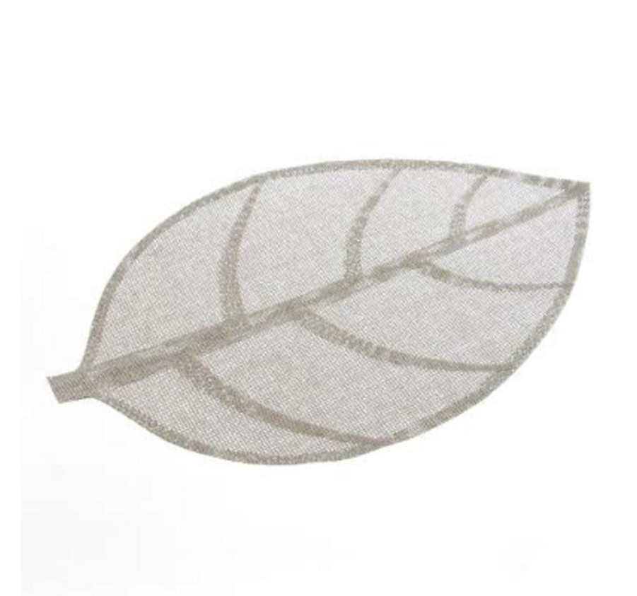 SET DE TABLE FEUILLE GRISE