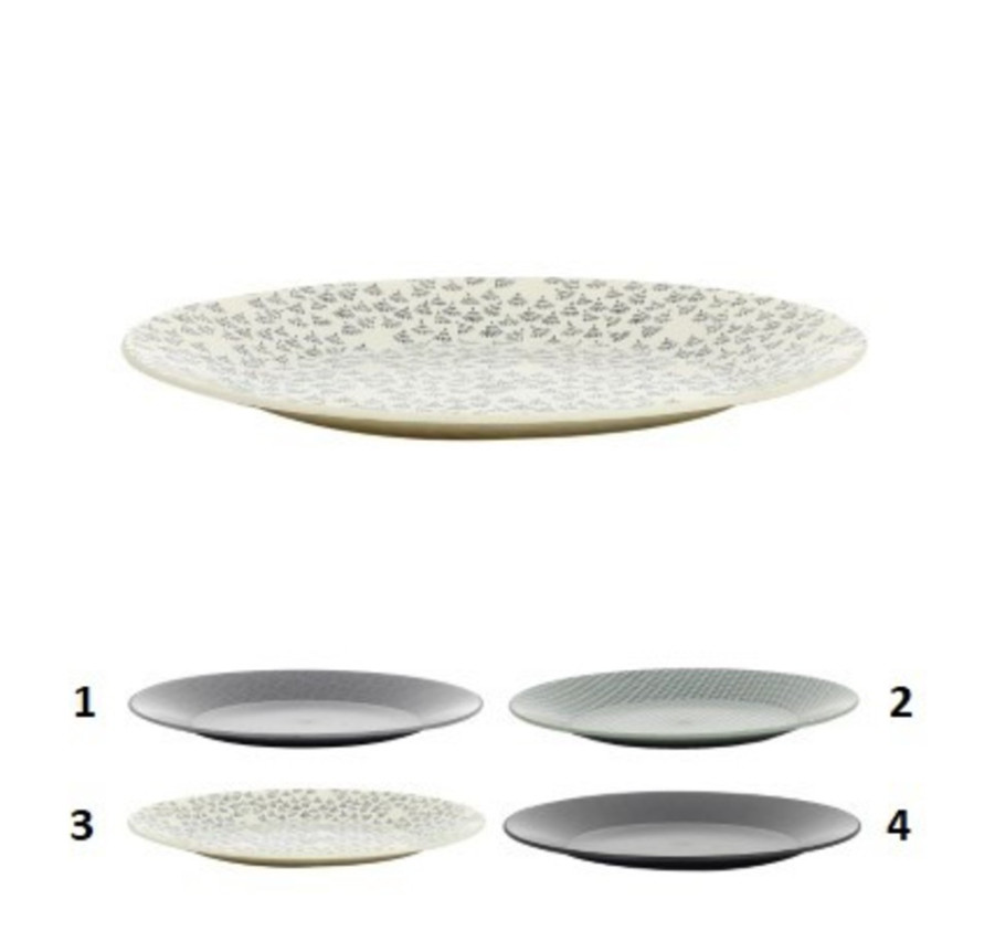 ASSIETTE PLASTIQUE MOTIF FORET