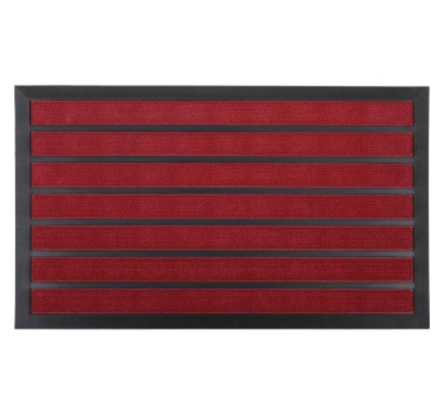 TAPIS BROOKLYN 45X75CM ROUGE