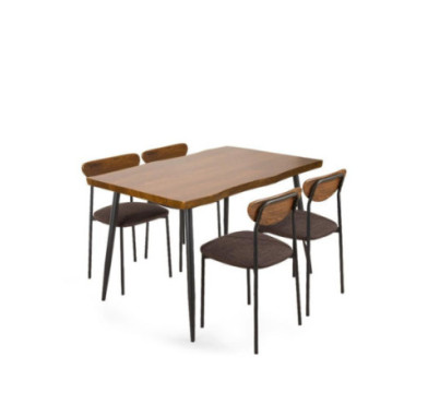 ENSEMBLE TABLE ET 4 CHAISES