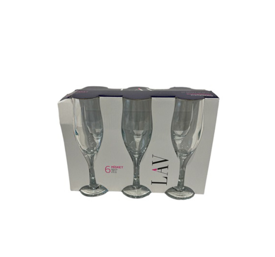 COFFRET DE 6 FLUTES A